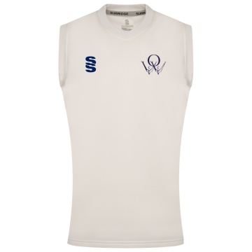 BLAST SLEEVELESS WOMENS SWEATER-Ivory