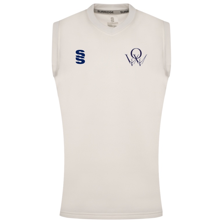 BLAST SLEEVELESS WOMENS SWEATER-Ivory